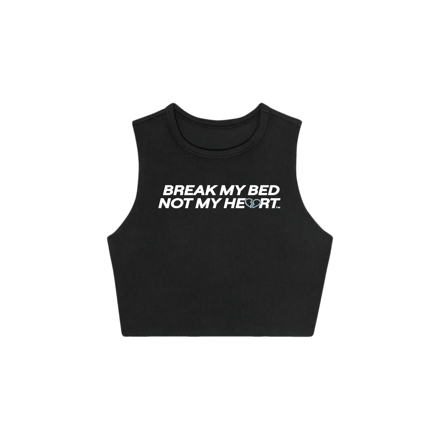 'BREAK MY BED' CROP TOP