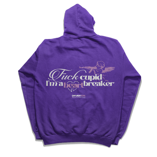 F*CK CUPID PURPLE HOODIE